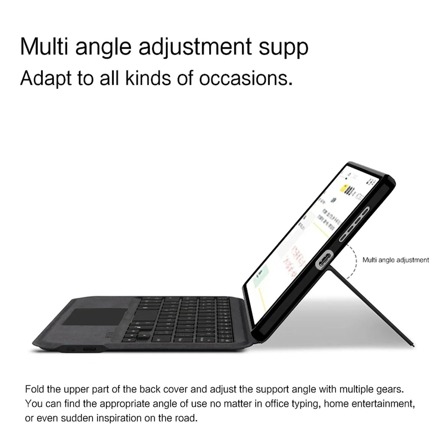 Magic Backlit Keyboard Case for Lenovo Legion Y700 2025 (3rd Gen) – 8.8" TB321FU Gaming Tablet Cover