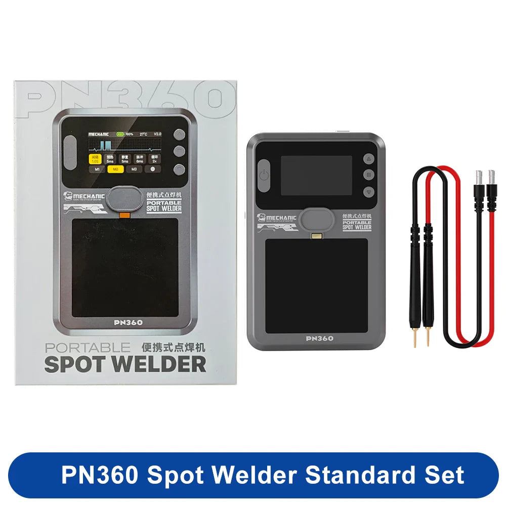 Macaron Portable Spot Welding Machine – Double Pulse Battery Welder for Mobile Phone & DIY Projects