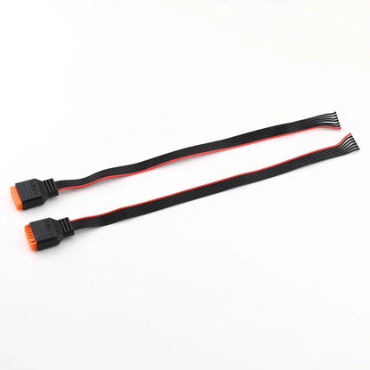 2PCS Charger Extension Cable for 2-6S Lithium Batteries - Balanced Head for HOTA D6Pro, ISDT Q6 M8 M6