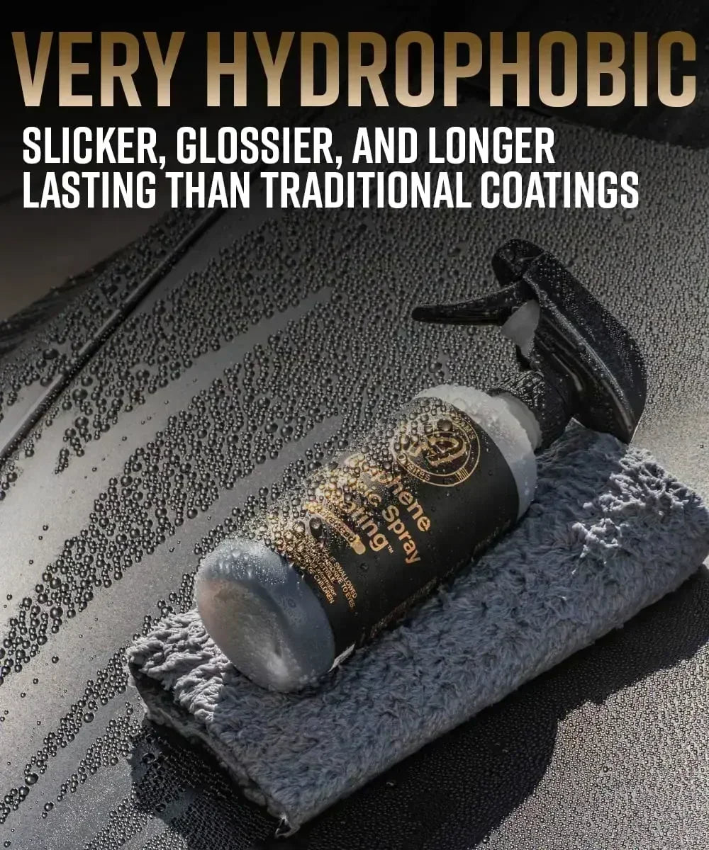 355ml Graphene Ceramic Spray Coating – Long-Lasting Gloss Protectant for Cars