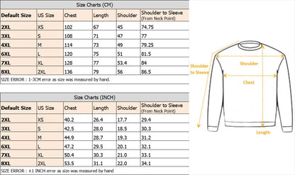 TACVASEN Men’s Winter Fleece Sweatshirt – Thicken Sherpa-Lined Crewneck Pullover, Warm Heavy Winter Top, No Hood