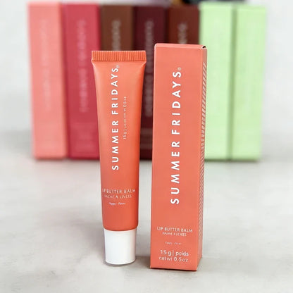 Summer Fridays Lip Balm - Moisturizing Glossy Lip Oil with Vanilla Pink Sugar & Guava Shine
