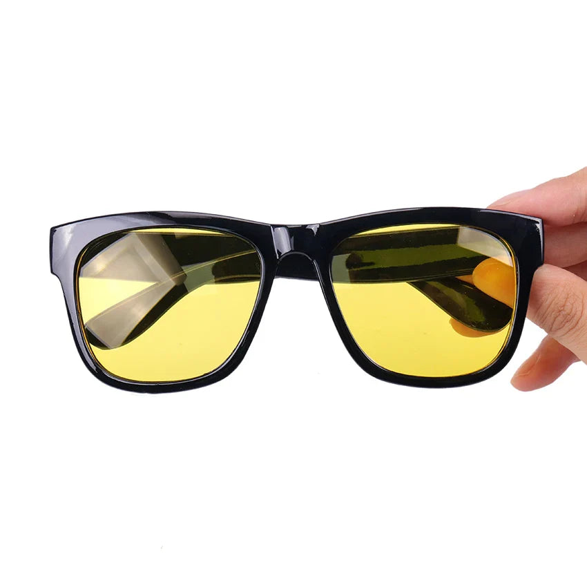 Anti-Glare Night Vision Driving Goggles for Men - Enhanced Light, Fashion Glasses, Car Accessory