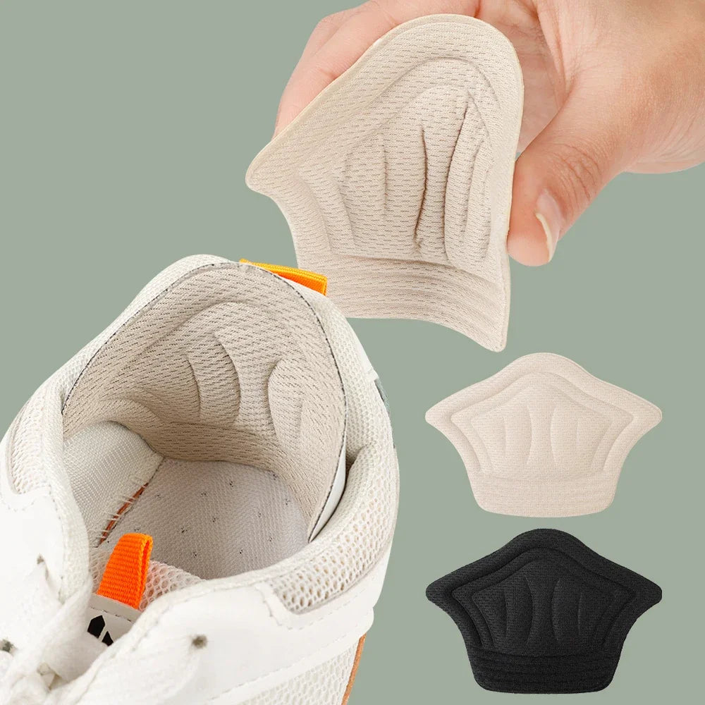 2/4pcs Heel Sticker for Sport Shoes: Women's Antiwear Feet Pad - Pain Relief Patch, Heel Protector Cushion