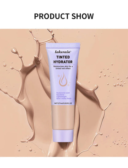 Strong Coverage Tinted Hydrator Makeup – Semi-Matte Finish for Women, Evens Skin Tone & Naturally Moisturizes