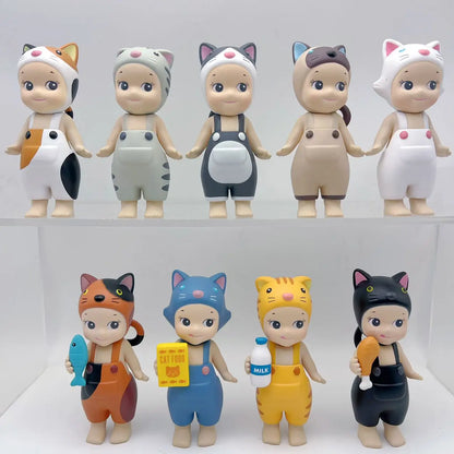 New Sonny Angel Meow Meow Daily Cat Life Series Blind Box – Anime Figure Ornament Toy Doll Gift