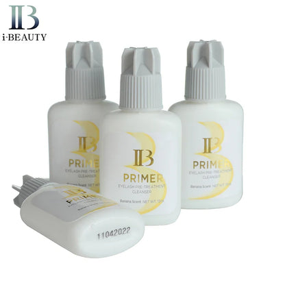 I Beauty Eyelash Extension Glue Primer — Banana Scent Clear Primer 15ml for Professional Use