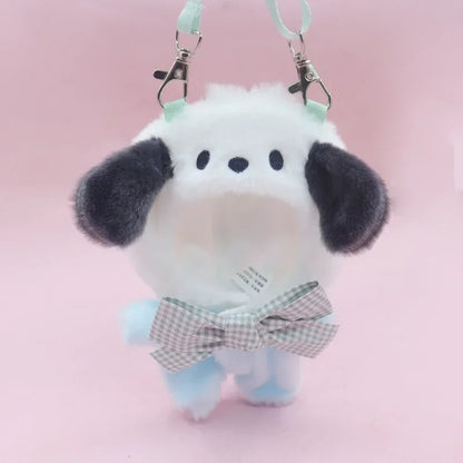 Sanrio Plush Doll Clothes — Kawaii Hello Kitty, Kuromi, Melody & Cinnamoroll Outfit for Labubu Plush Gift