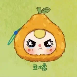 Baby Three Cute Fruit Plush Mystery Box — Stuffed Doll Blind Bag Toy for Girls, Perfect Birthday Gift