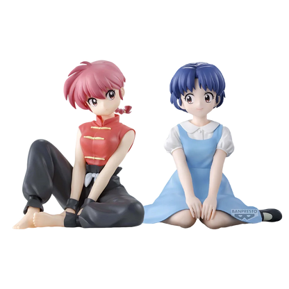 BANDAINAMCO BANPRESTO Ranma ½ Shampoo & Akane PVC Figure – Collector Toy Figurine