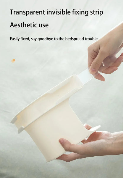 4pcs Bed Sheet Fasteners — Heavy Duty Multifunctional Sheet Ties & Corner Tightener Clips for Home Use
