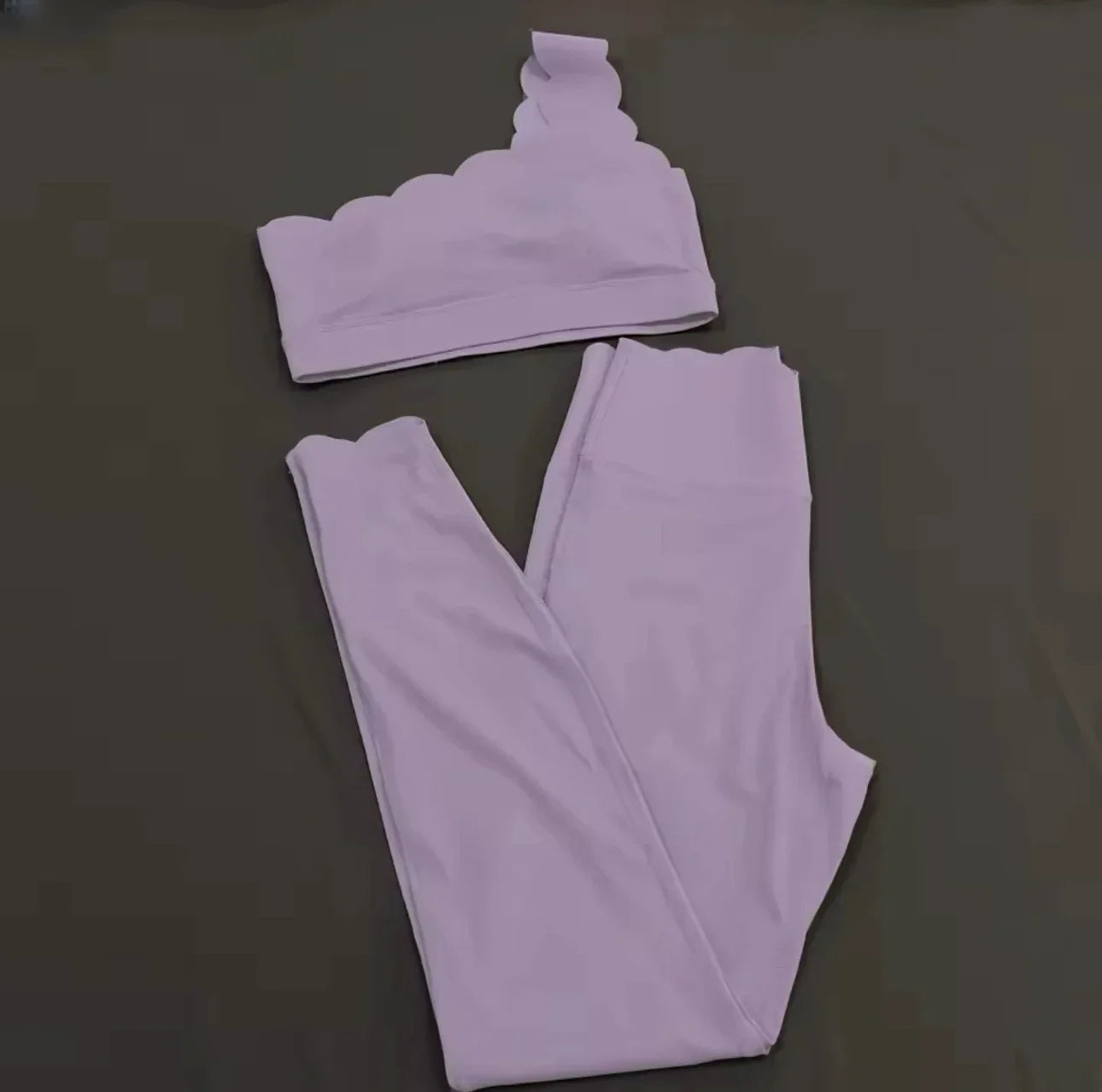 2PCS Women’s Seamless Yoga & Fitness Set – Sports Bra with Leggings & Gym Shorts Workout Outfit