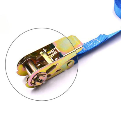 2m/3m Cargo Strap Ratchet Tensioner: Secure Tightener for Luggage & Goods Transportation - Ideal for Outdoor Camping and Freight Car Use