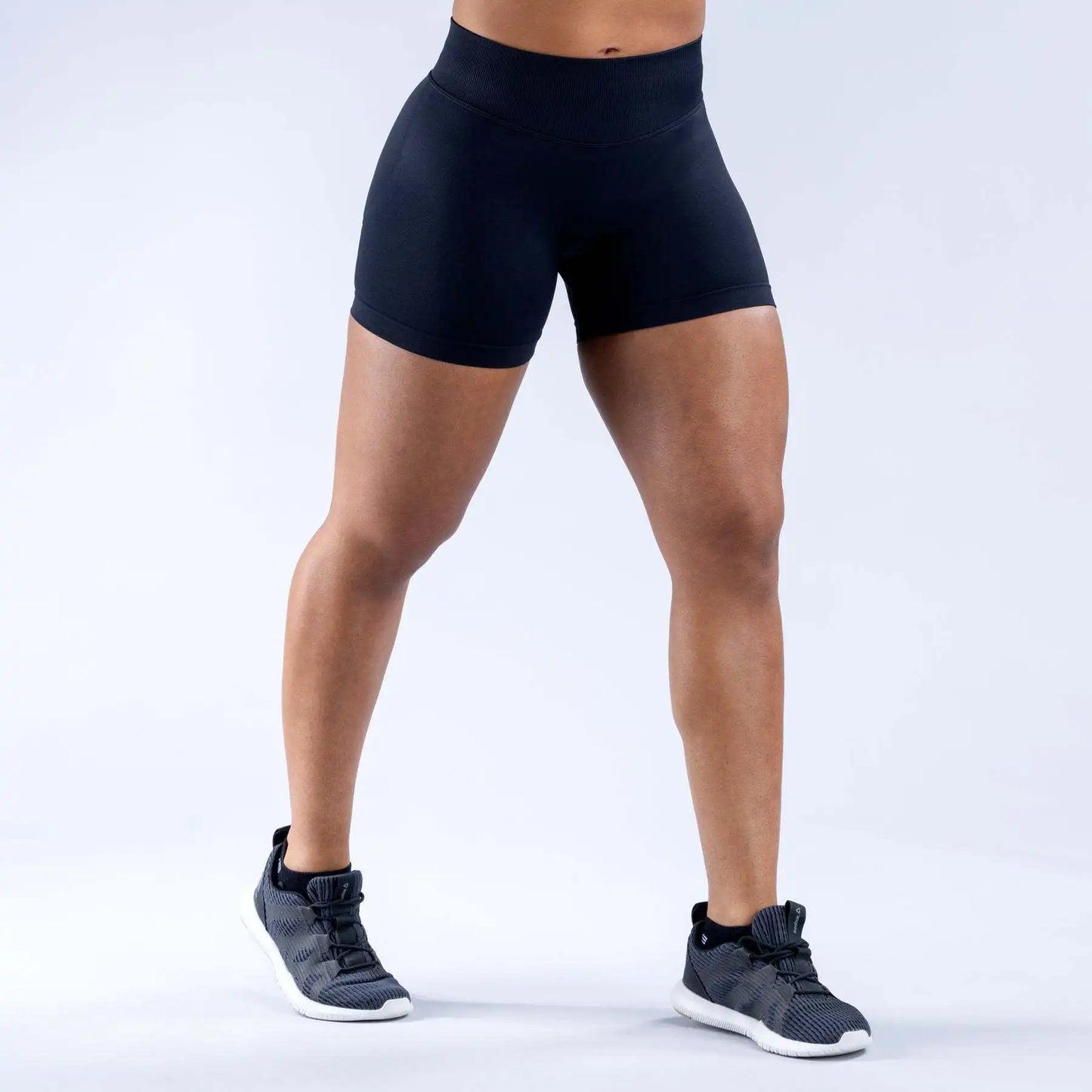 Women’s Gym Impact Running Shorts — Seamless Scrunch Butt Biker & Yoga Athletic Leggings