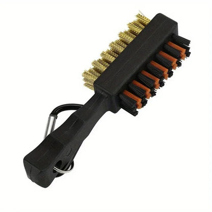 Golf Club Cleaner Brush – Groove & Putter Cleaning Tool for Wedges and Balls, Essential Golf Accessory