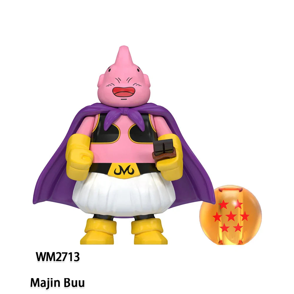 BANDAI Dragon Ball Mini Program Dolls – WM6182/WM6183/WM6184 Anime Adventure Action Toy & Puzzle Gift for Kids