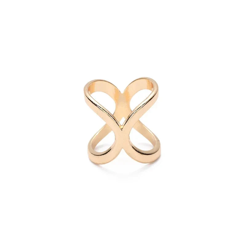 Stylish X Shape Metal Brooch: Fashion Cross Scarf Clip for Women - Hollow Bow Scarves Holder, Shawl Jewelry Accessory