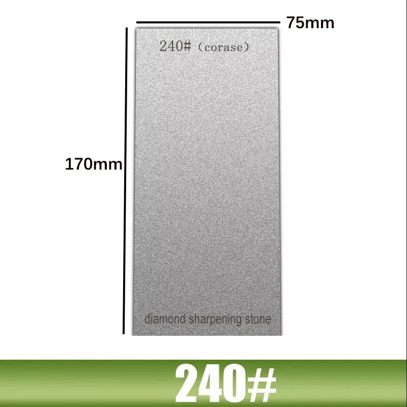 1000 Grit Diamond Plate Sharpening Stone – Large Whetstone for Professional Knife & Blade Sharpening, Apex Edge Tool