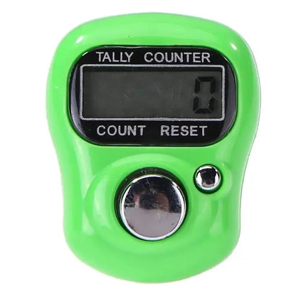 Mini Finger LCD Electronic Counter — Digital Counting Tool (0-99999) for Sewing, Knitting & Weaving