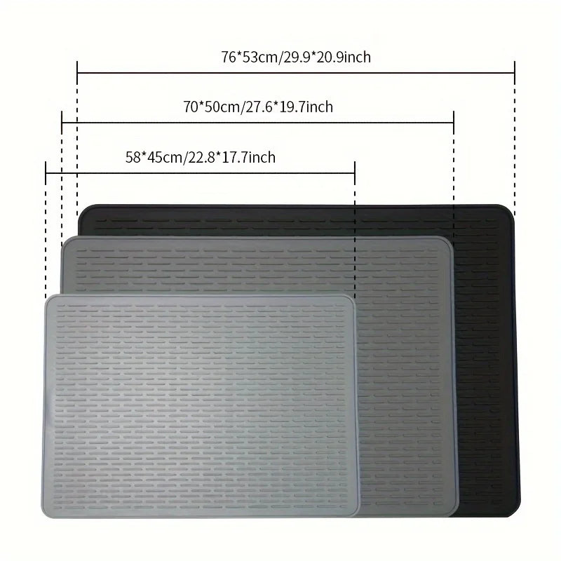Silicone Stove Mat & Sink Protector | Electric Stove Top Cover, Insulation, Drying Pad & Personal Tablecloth for Kitchen