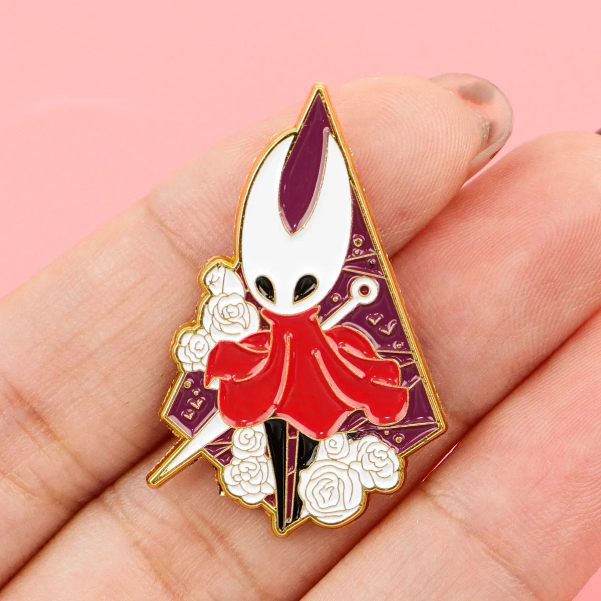Game Cartoon Enamel Pin Brooch – Cute Lapel Badge for Backpack & Clothing, Gamer Fashion Accessory Gift