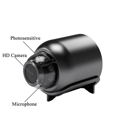 1080P HD Mini WiFi Camera – Wireless Night Vision, Remote Home Surveillance for Kids, Pets & Safety Monitoring