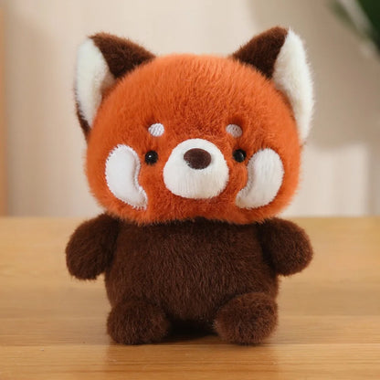 16cm Cute Plush Companion Doll - Anime Elephant, Rabbit, Bear & Panda Soft Desk Toy Gift