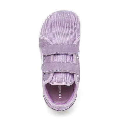 HOBIBEAR Kids Barefoot Sneakers – Lightweight Breathable Mesh Shoes with Hook & Loop, Wide Toe for Toddlers & Kids