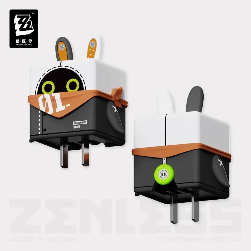 Zenless Zone Zero Theme Type-C Foldable 35W Fast Charger Silicone Cover – Game Character Peripheral Collectible Gift
