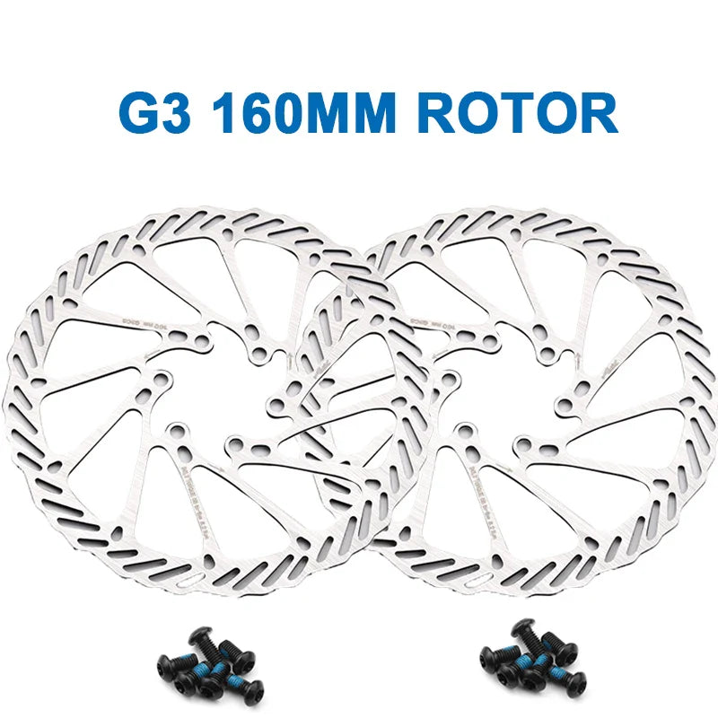 Shimano MT200 MTB Hydraulic Disc Brake Set – 160mm Rotors, BR-BL Calipers for Mountain Bike Cycling Parts