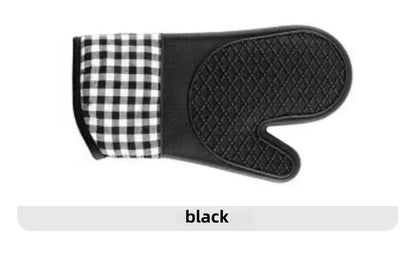 Silicone Insulated Kitchen Glove – Anti-Slip, Thickened, Heat-Resistant & Anti-Scalding