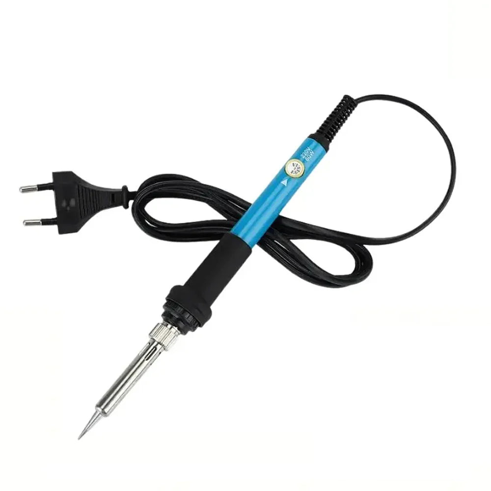 60W Adjustable Temperature Soldering Iron - 110V/220V Electric Welding & Repair Tool