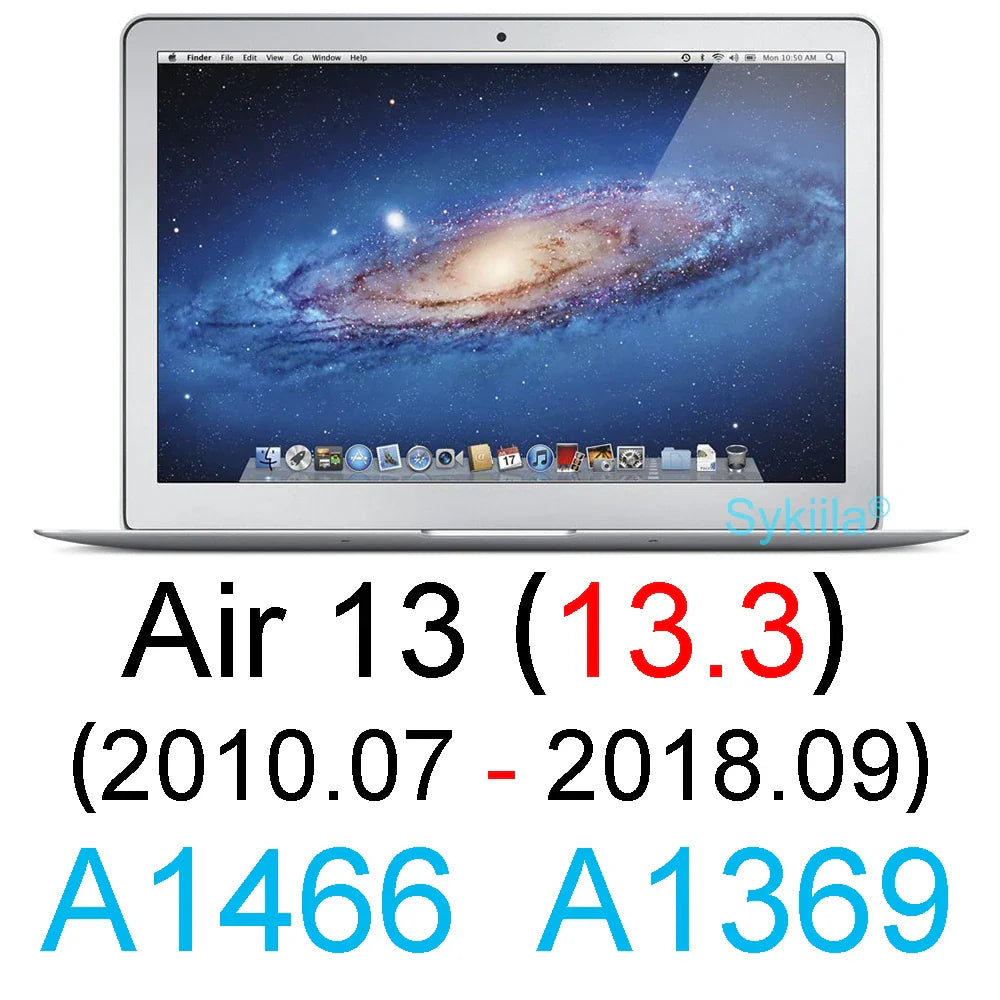 HD Soft Screen Protector for MacBook — Fits Air 13/15 & Pro 13/14/15/16 (M1–M5, Models A3113/A3434/A3421/A3420)