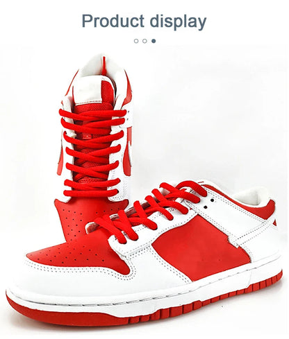 Oval & Semicircle Sneakers Shoe Laces – Classic Woven Round Shoelaces for Adult Unisex Casual & Sports Shoes