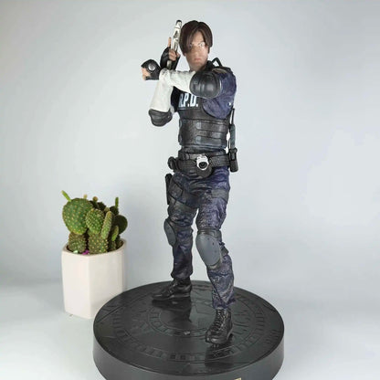 VALENTINE Jill & Leon Scott Kennedy 30cm Action Figure – Biohazard Evil Statue Collectible Toy