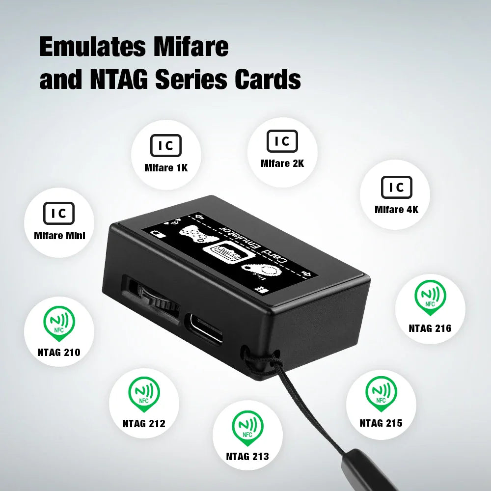 Pixl.js NFC Bluetooth Game Emulator – Compatible with Switch, Switch 2, Wii U & 3DS