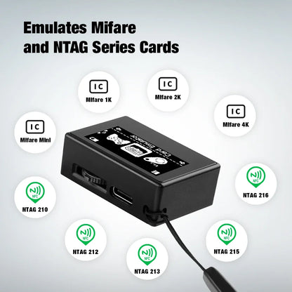 Pixl.js NFC Bluetooth Game Emulator – Compatible with Switch, Switch 2, Wii U & 3DS