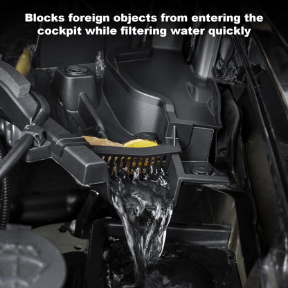 Tesla Model Y Front Trunk Debris Filter Guide Grille Cover - Anti-Clogging Water Filter for 2021-2023 Tesla Y