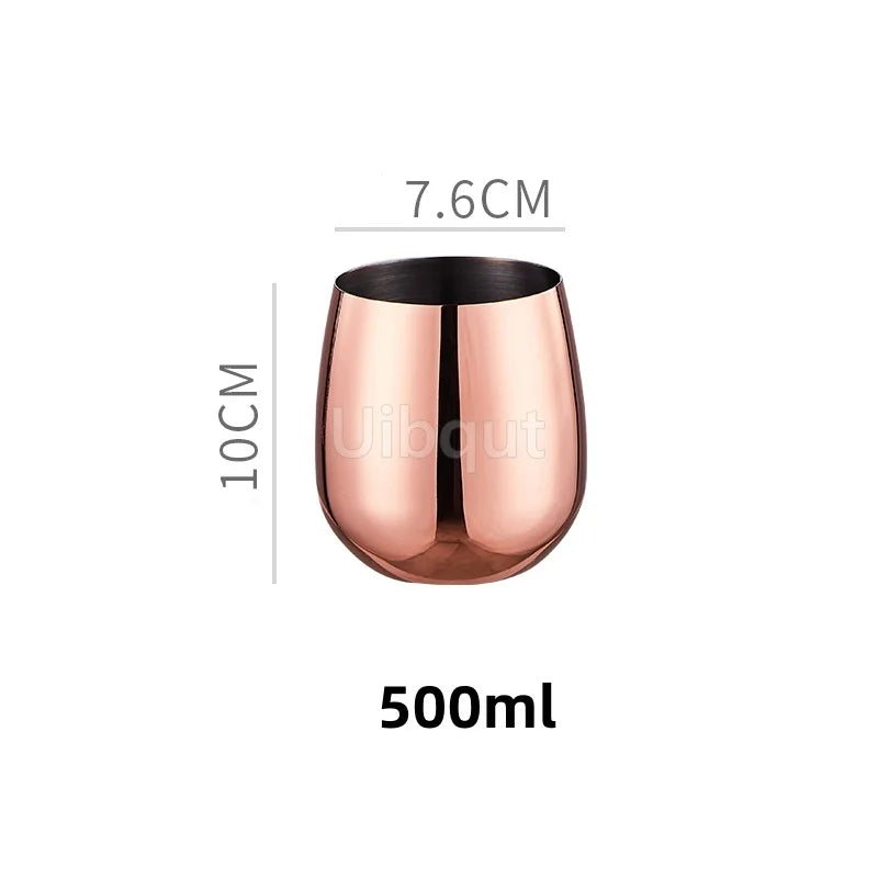 Double-Layer Stainless Steel Scald-Proof Tea & Coffee Mug – Hot Wine Cup Drinkware for Home, Restaurant & Kindergarten Use