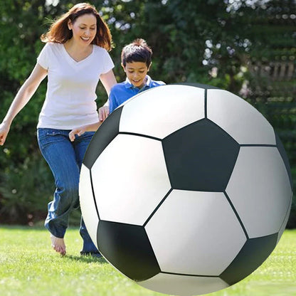 Outdoor Inflatable Soccer Ball – Giant PVC Football for Grass, Beach & School Sports Fun