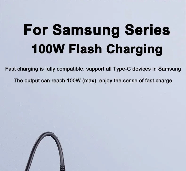 NNBILI 45W PD Fast Charging USB-C to USB-C Cable — Compatible with Samsung Galaxy S24/S23 Ultra/S22/S21/S20, Note20, A54/A53