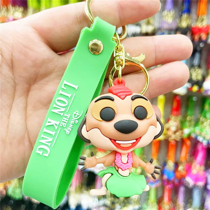 Kawaii Anime Disney Toy Story Keychain – Cartoon Doll Pendant Keyring for Kids, Personalized Gift