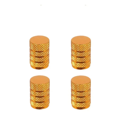 4 Pcs Crown Dice Car Wheel Tire Valve Caps - Universal Tyre Rim Stem Covers | Air Dust & Waterproof | Bling Accessories for Car & Motorcycle