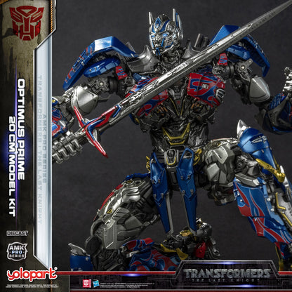 YOLOPARK Transformers Model – The Last Knight AMK PRO 20cm Optimus Prime Action Figure Toy for Boys & Men