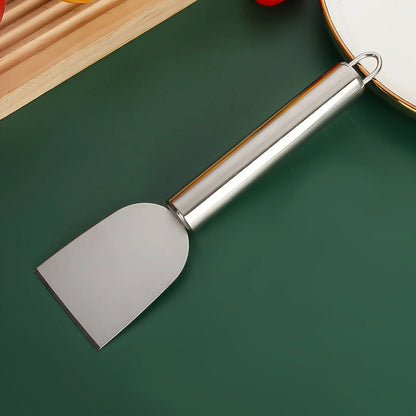 Versatile Stainless Steel Cleaning Scraper – Durable Metal Glue Remover & Snow Shovel for Kitchen, Bathroom, and Home Use