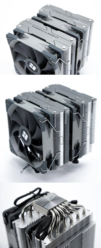 Thermalright PA120 AGHP 3.0 CPU Cooler – 6 Heat Pipes, Dual Tower Radiator, Double Fans, Top Cover, LGA1700 Support
