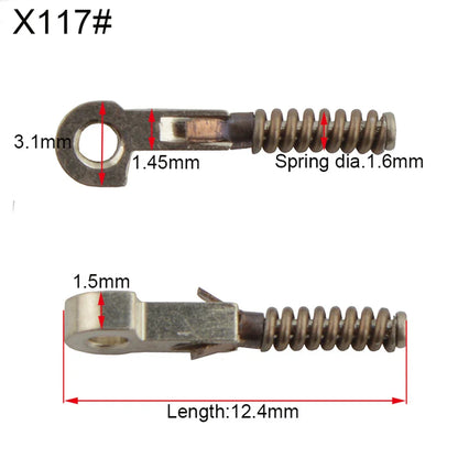 100pcs Glasses Spring Insert Hinges – Eyeglasses Repair & Replacement Accessories