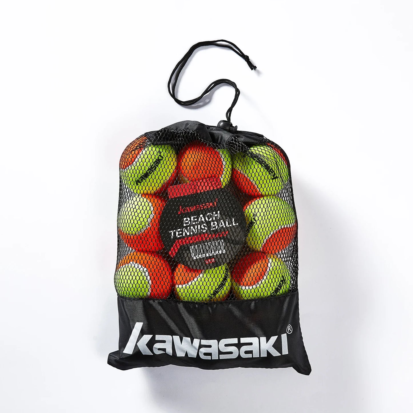 Kawasaki Beach Tennis Balls - High Elasticity and Impact Resistance, 12pcs per Lot