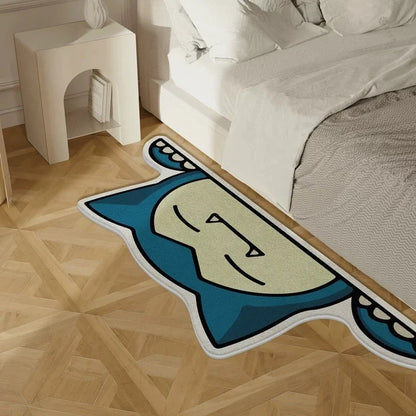 Snorlax Anime Carpet – Soft Durable Pokémon Home Decor Rug, Perfect Gift for Fans