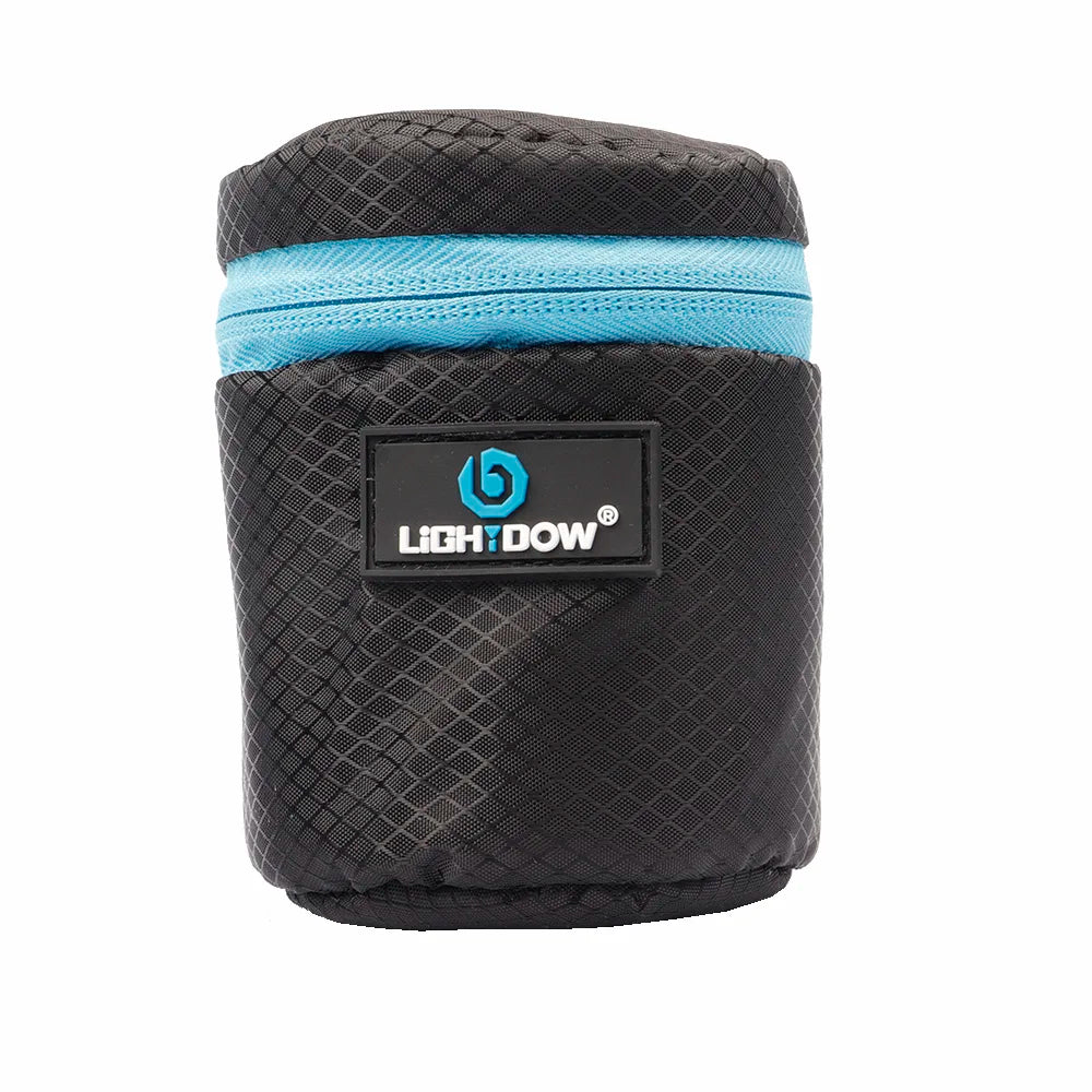 Lightdow 4-Size DSLR Lens Bag Set — Soft Protective Pouches S/M/L/XL for Camera Lenses